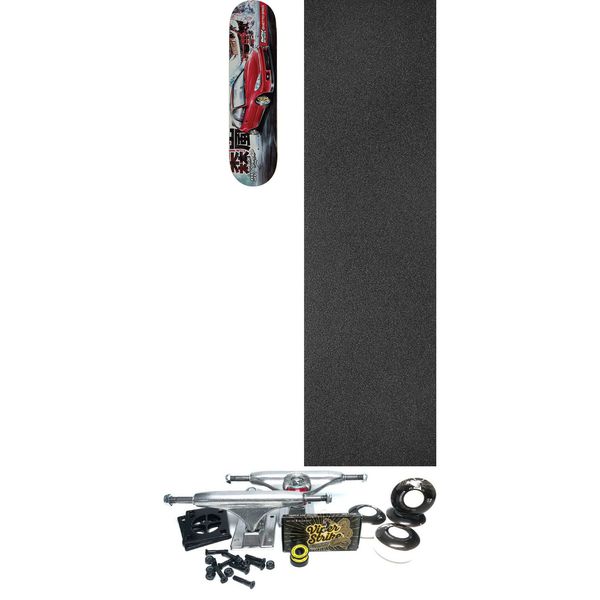 DGK Skateboards Blossom Crew Forest Skateboard Deck - 8" x 31.85" - Complete Skateboard Bundle